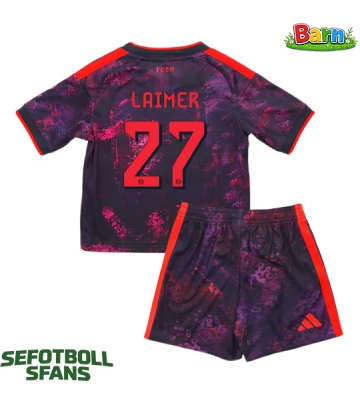 Bayern Munich Konrad Laimer #27 Tredjeställ Barn 2026-27 Kortärmad (+ Korta byxor)
